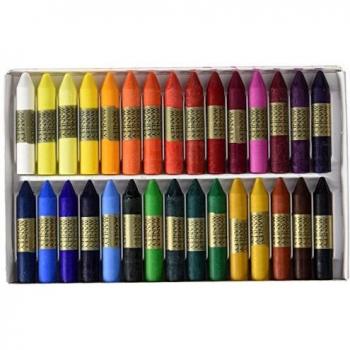Manley 130 Premium Quality Wax Crayons, Pack of 30