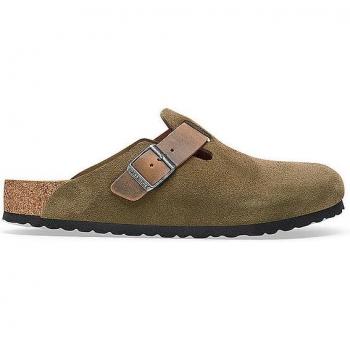 Birkenstock Boston Mixed Leather Clogs