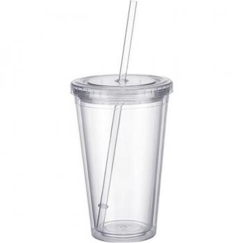 680ml Plastic Cold Beverage Mug