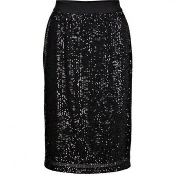 Jupe glamour à paillettes