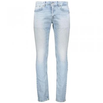 Dondup Slim-fit Light Blue Cotton Jeans