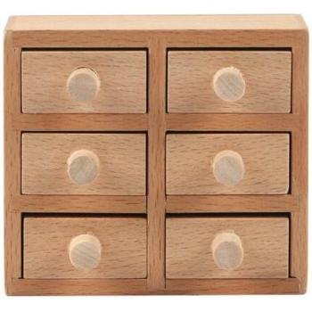 Cajón Vintage de Estampillas y Sellos