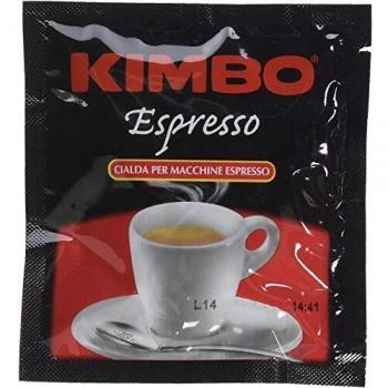 Kimbo Miscela Espresso, Cialde macinato fresco, Confezione da 200 pezzi, per Macchine con filtro carta ESE 4