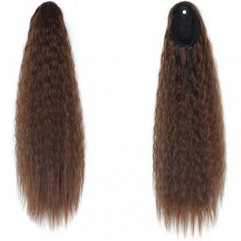 Cabello Rizado Cola de Caballo Synthetic Fiber