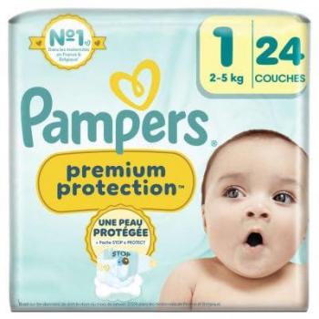 Pampers Tamanho 1 Premium 2-5kg 24 Camadas