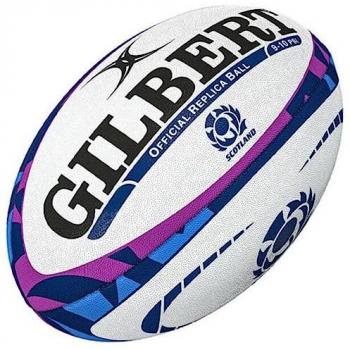 Balón de rugby replica oficial Escocia talla 5 con logo tartán