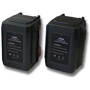 Batteries Li-ION vhbw 3000mAh pour Outils Taille-haie Gardena