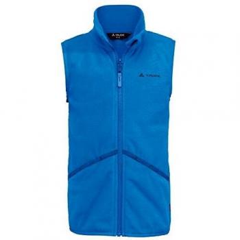 Chaleco Vaude Pulex Weste, Unisex niños, radiate blue, 104