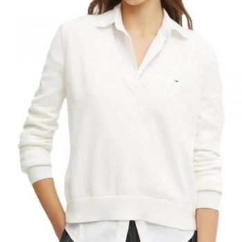 Tommy Jeans Strickpullover mit Logo-Stickerei