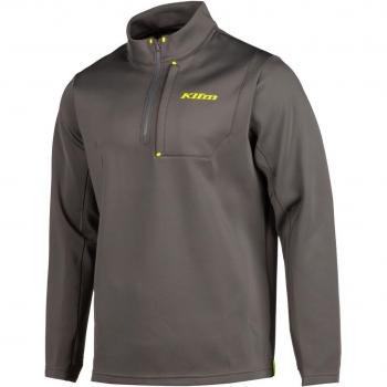 Pull à zip 1/4 gris, taille M – Clim Defender