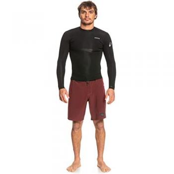 Camiseta Quiksilver Everyday Sessions 2.0mm de neopreno manga larga negra