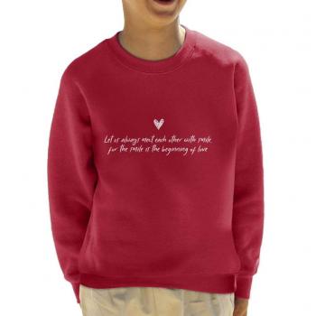 Friendly Faces Shirt – Mother Teresa Child’s Sweatshirt