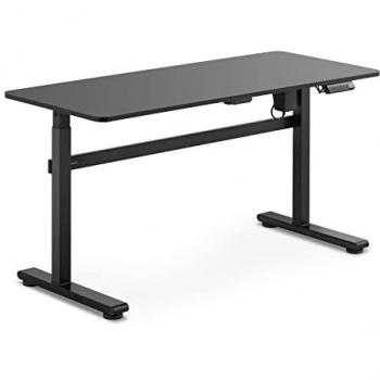 Height-Adjustable Desk 1400x600 mm Powder-Coated Steel