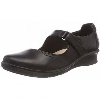 Black Henley Mary Jane by Clarks