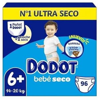 Pañales Dodot Bebé Seco T4 10-15kg – 62 unidades