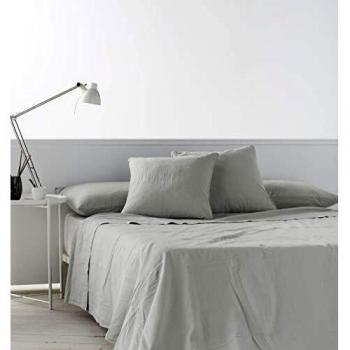 Rivestimento di Sedia Lenzuolo Naturals Grey Bed 90