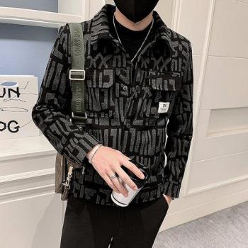 Men's Stitching Pocket Bomber Jacket