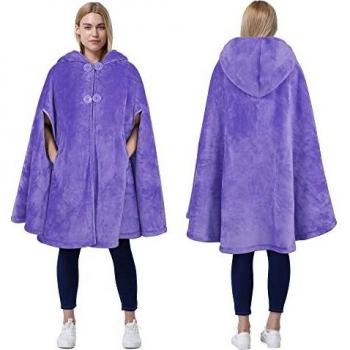 Cozy Plush Wearable Blanket for Adult