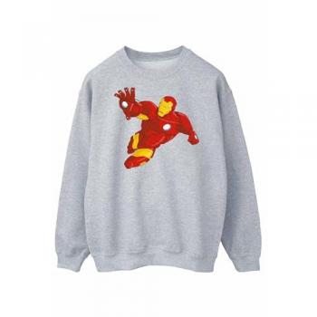 Sweat-shirt Iron Man Basique Gris
