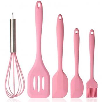 5-Piece Flexible Silicone Baking Tools Set