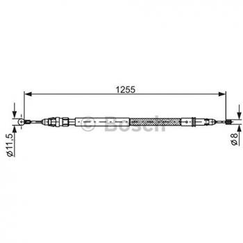 BC1119 Bosch Parking Cable 1987482235