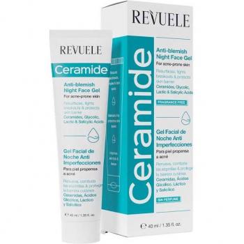 Revuele Gel Nuit Céramides pour la peau claire 40 ml