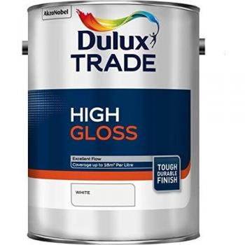 Dulux Trade High Gloss Paint Pure Brilliant White
