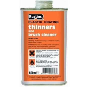 Rustins 500ml Plastic Coating Thinners