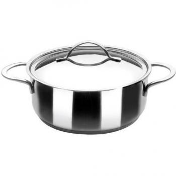 Ibili Ref.605018 Cacerola con tapa Inox Noah 18 CM