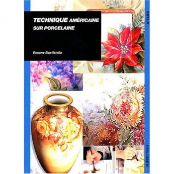 Technique americaine sur porcelaine
