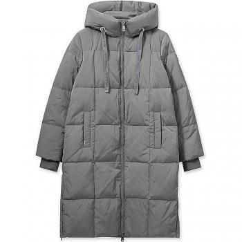MOS MOSH Women's Gray Long Down Jacket Size L