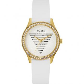 Reloj Guess GW0530L6 para mujer con correa blanca