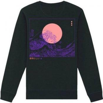 Japanische Welle Sweatshirt F4NT4STIC Herren Gr. S