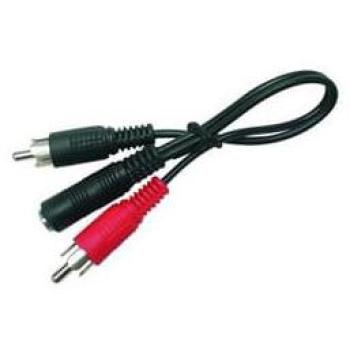 Câble audio 3.5 mm vers 2 RCA