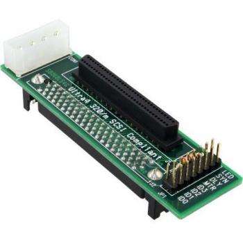 Adaptateur SCSI-SCA U320 InLine 80 broches femelle à 68 broches
