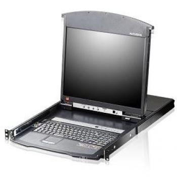 Aten 19 Cat5 KVM Switch with Dual Rail