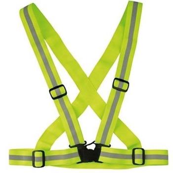 Yellow Reflective Cross Belt