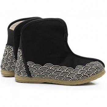 Bottes d’Équitation Noires pour Hommes & Femmes – Style Rétro Zippé
