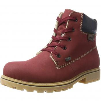 Rieker Damen Z1420 Stiefel in Rot Farbe, Größe unbekannt