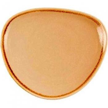 Olympia Kiln GP325 Sandstone Triangular Plate, 165 mm Diameter, Cream