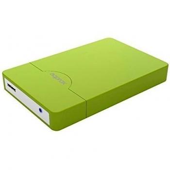 Approx appHDD10GP 2.5 pulgadas pulgadas Verde USB con suministro de corriente