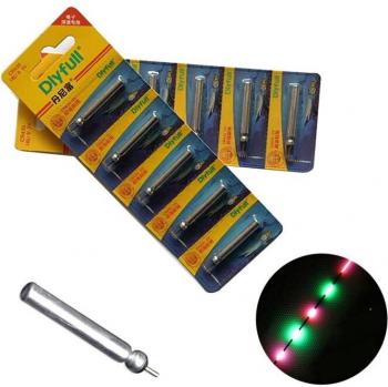 Pack de 10 Baterías de 3 V para Flotadores de Pesca