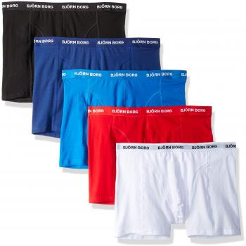 Björn Borg Solid Sammy Boxer Shorts 5 Pack Men