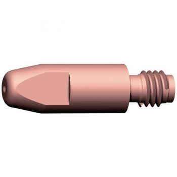 Tube de contact électrique 0,8 mm M6 28 mm E-Cu