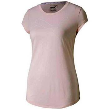 PUMA Damen-Logot-Shirt im Rosawater-Hafer-Design, S