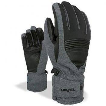 Level i-super Lüfter Skihandschuhe für Herren schwarz Größe L