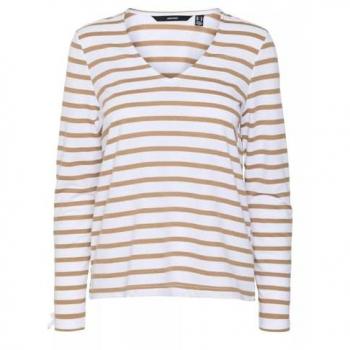 Pull Vero Moda Blanc Élégant 10297332