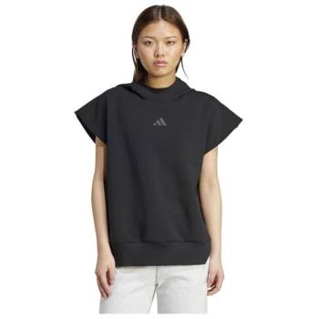 Camiseta All Szn Holgada con Gorro – Negra
