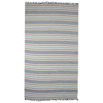 Fouta Mare Fantasia Rigata Leopard Pesci
