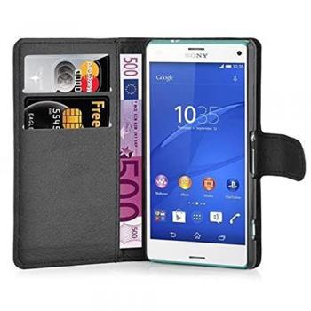 Case Cover Cadorabo pour Sony Xperia Z3 Compact Noir